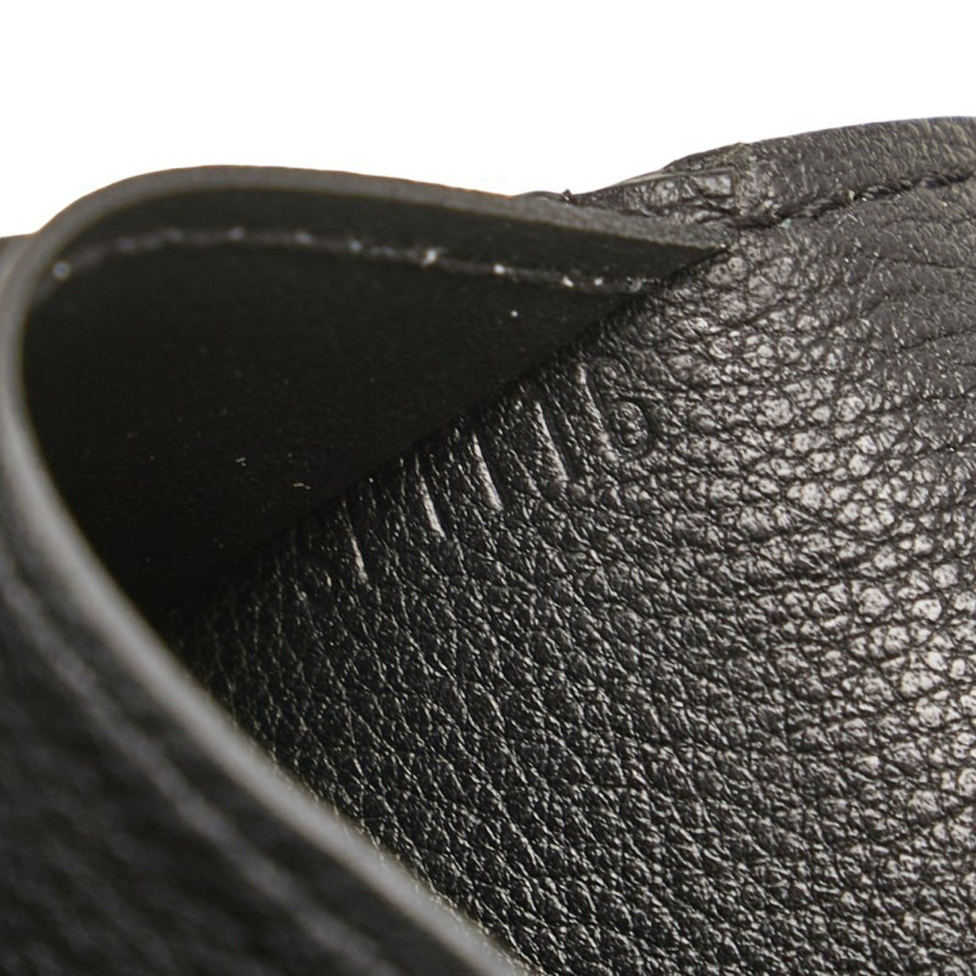 Louis Vuitton Louis Vuitton Taurillon Portefeuille Brazza Long Wallet M58192 Noir Black Leather Men's LOUIS VUITTON Size ONE SIZE - 9 Thumbnail