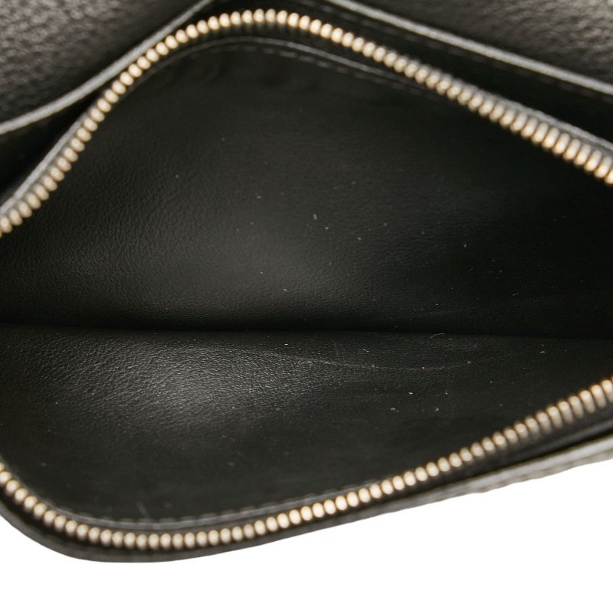 Louis Vuitton Louis Vuitton Taurillon Portefeuille Brazza Long Wallet M58192 Noir Black Leather Men's LOUIS VUITTON Size ONE SIZE - 7 Thumbnail