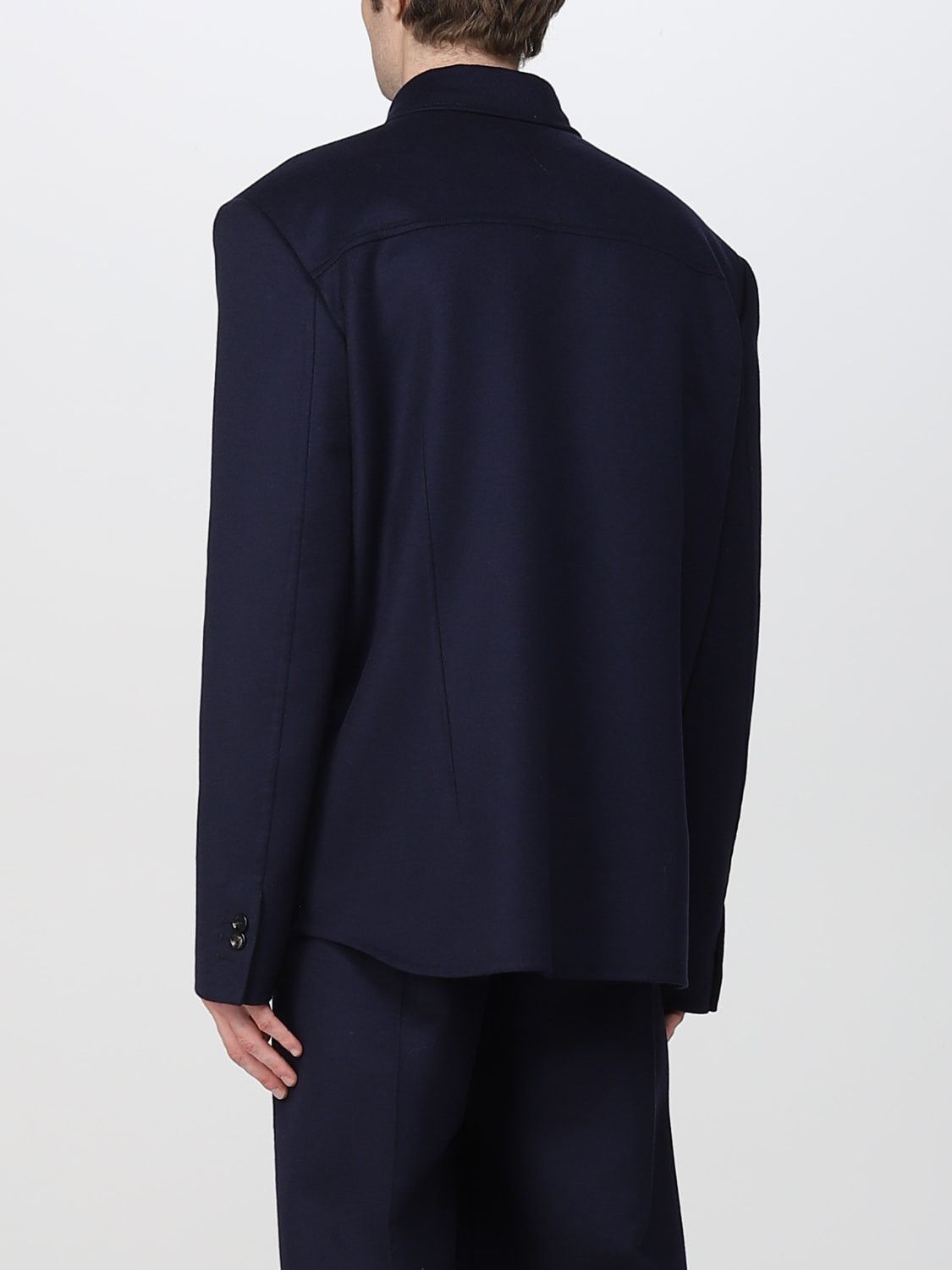 Bottega Veneta Wool Flannel Jacket Size US L / EU 52-54 / 3 - 2 Thumbnail