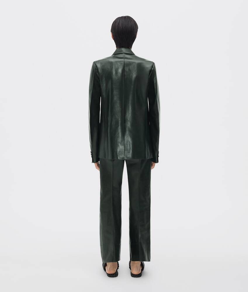 Bottega Veneta Curved Sleeves Leather Jacket Size US XS / EU 42 / 0 - 3 Thumbnail