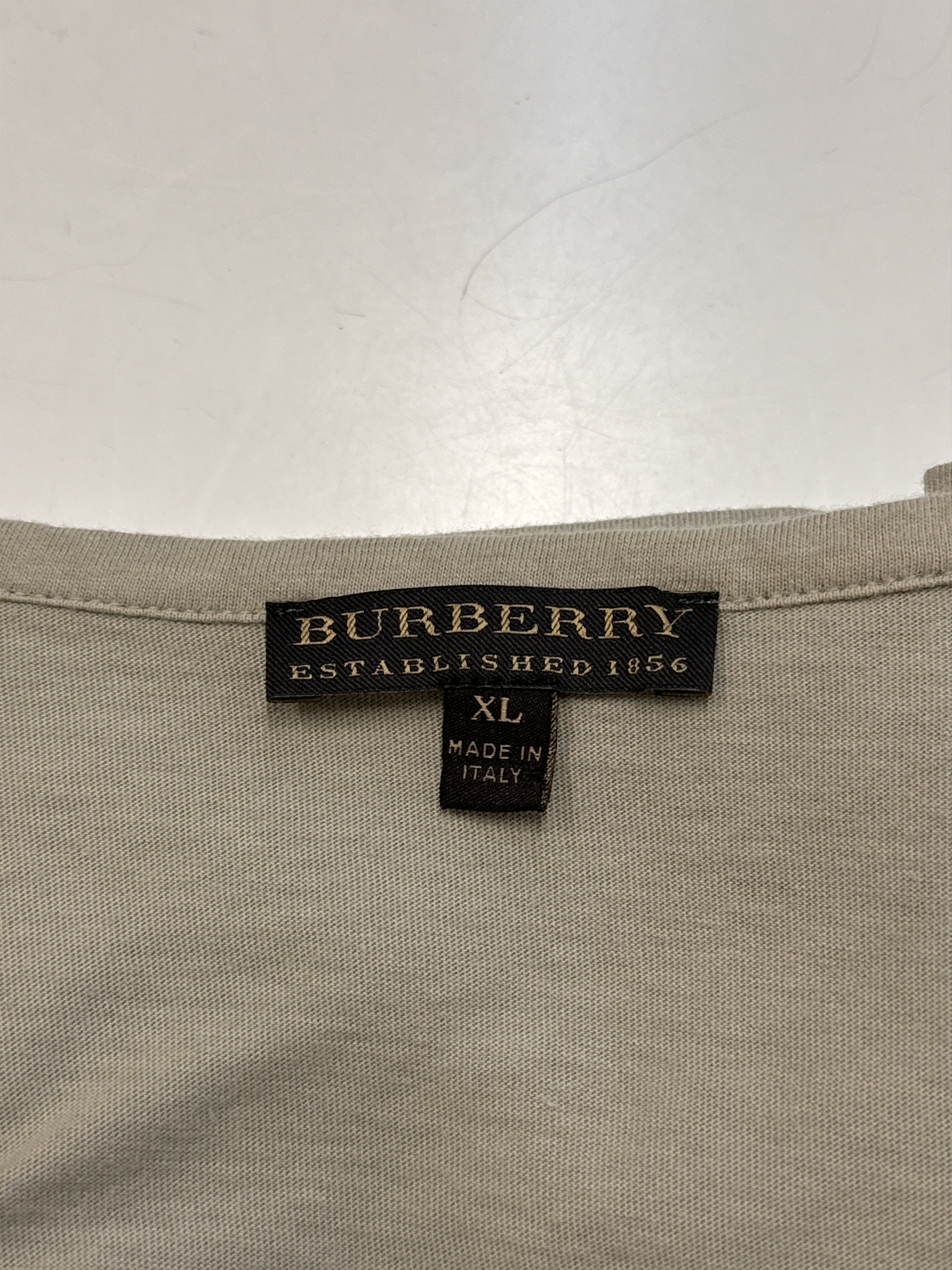 Burberry Gold Lurex Stripe T-Shirt Size US XL / EU 56 / 4 - 3 Thumbnail