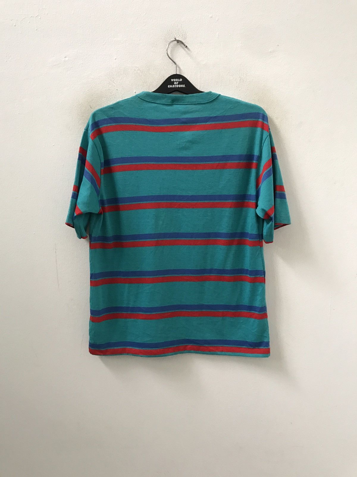 Vintage Vintage 80s Wentworth Usa 🇺🇸 Striped Pocket t shirt Size US M / EU 48-50 / 2 - 6 Thumbnail