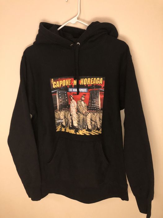 Supreme Supreme Capone N Norega WAR REPORT HOODIE RARE supreme Box