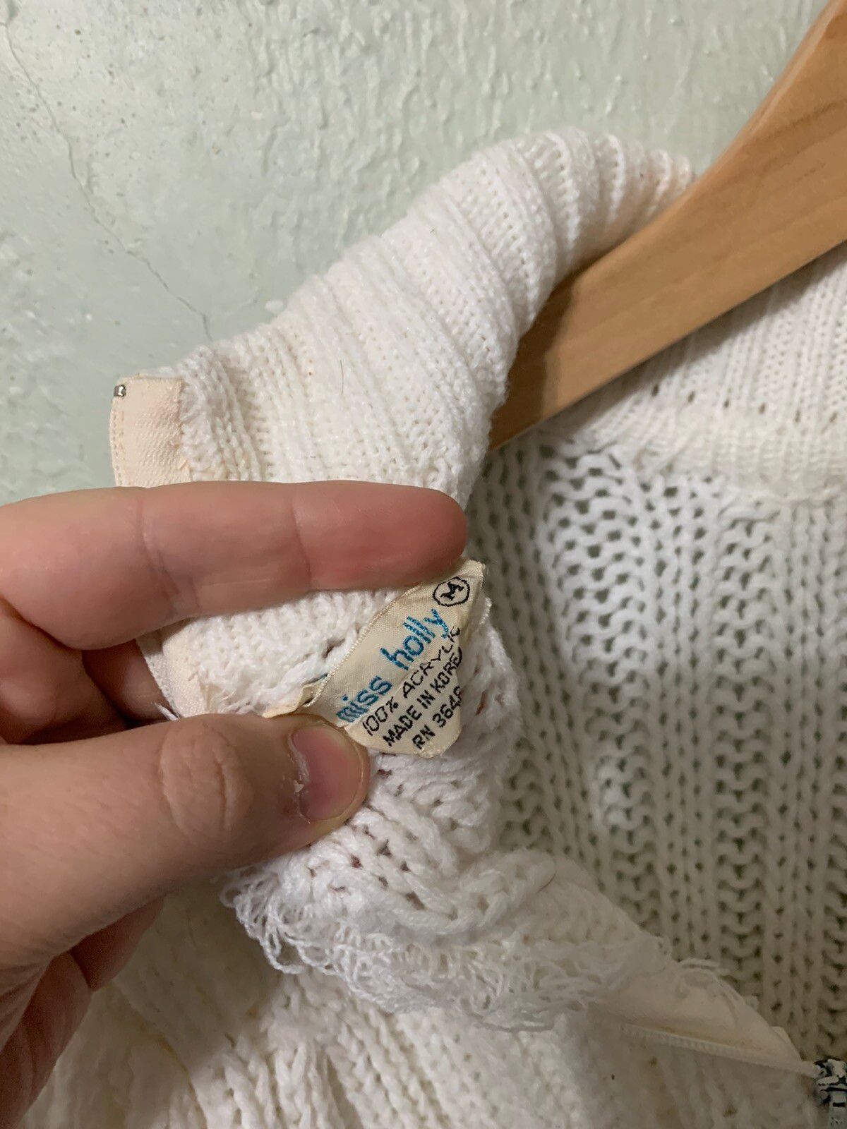 Vintage Vintage Ribbed Quarterzip Knit Sweater Size US S / EU 44-46 / 1 - 3 Thumbnail