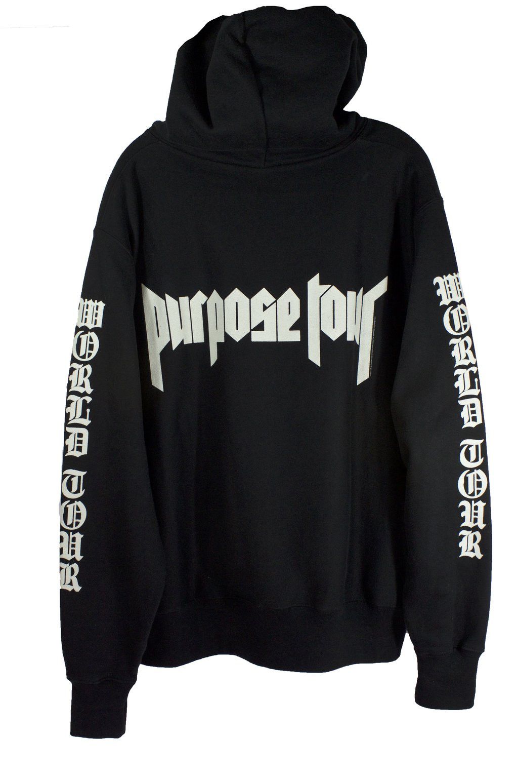 Fear of God Justin Bieber Black Purpose Tour Hoodie Grailed