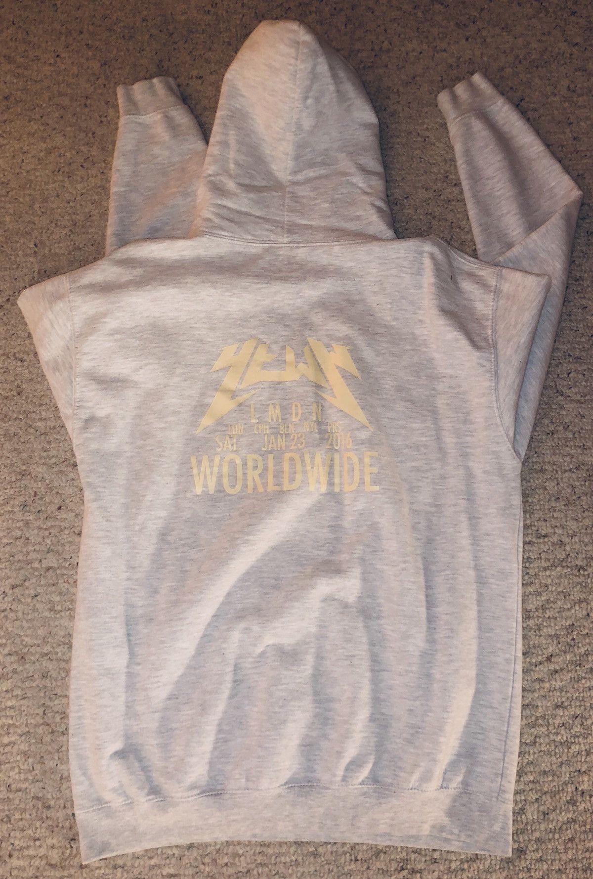 LMDN Yeezy Talk Worldwide X LMDN Tour Hoodie Size US L / EU 52-54 / 3 - 1 Thumbnail