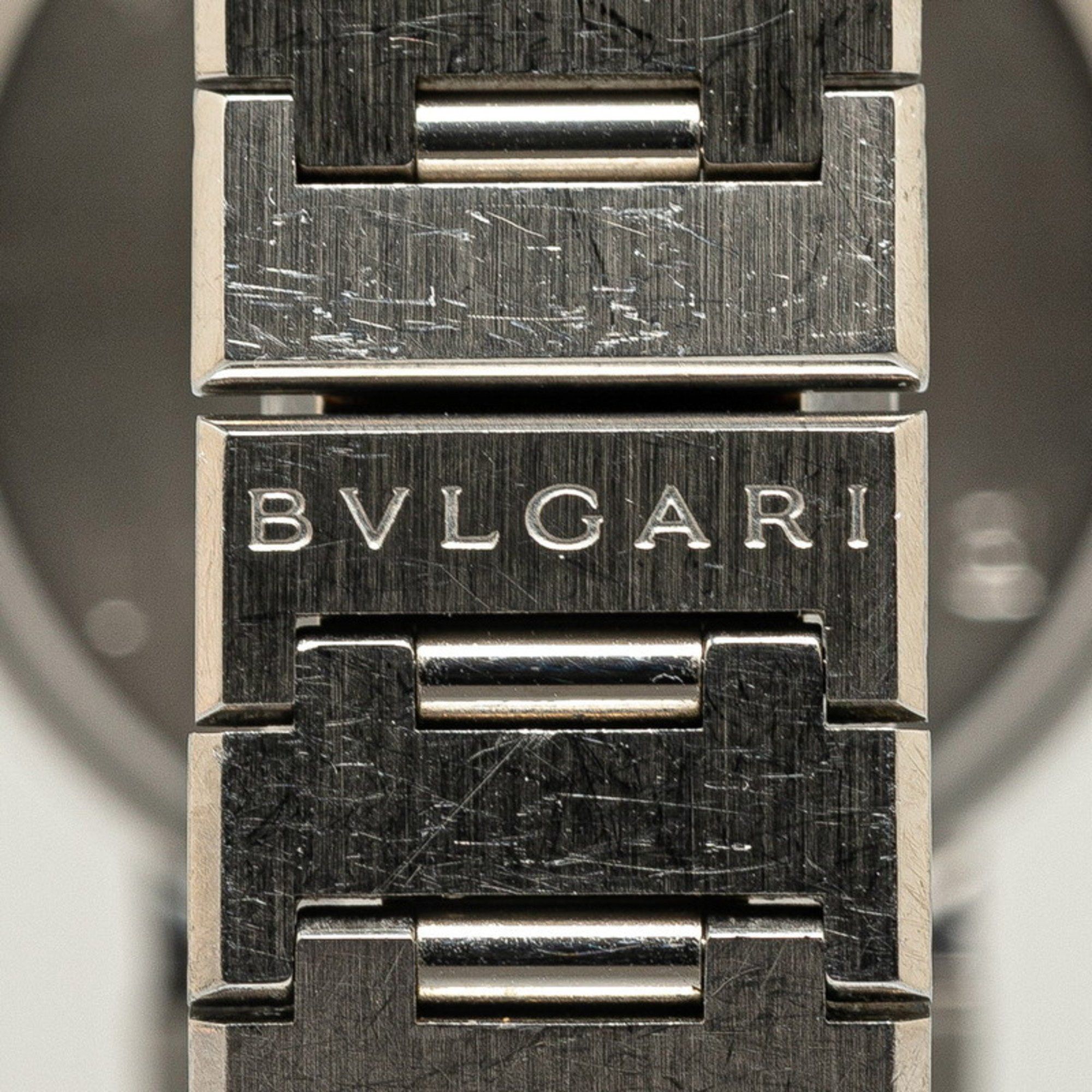 Bvlgari BVLGARI Wristwatch BB33SS Quartz Black Dial Stainless Steel Men's Size ONE SIZE - 10 Thumbnail