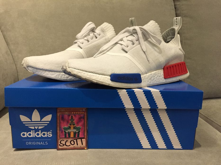 Nmd og vintage on sale white