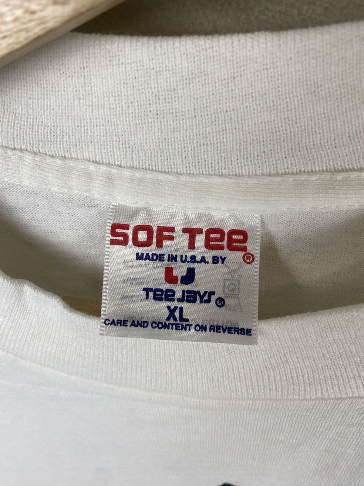 Vintage Vintage Don't Bite The Fan That Feeds You Baseball Tee Size US XL / EU 56 / 4 - 2 Thumbnail