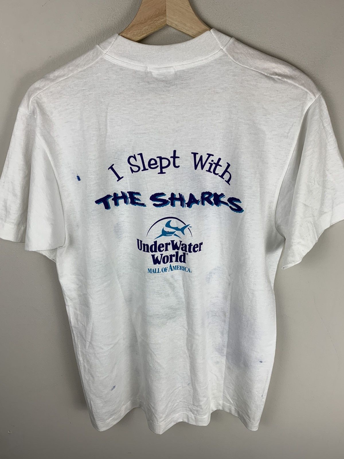 Vintage Vintage Seaworld Finger Paint Tee Size US M / EU 48-50 / 2 - 2 Thumbnail