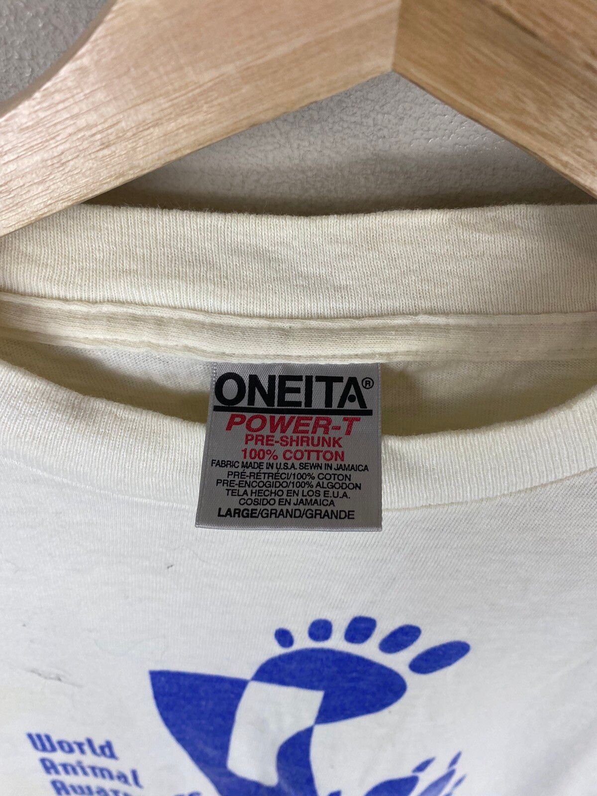 Vintage Vintage World Animal Awareness Tee Size US L / EU 52-54 / 3 - 2 Thumbnail