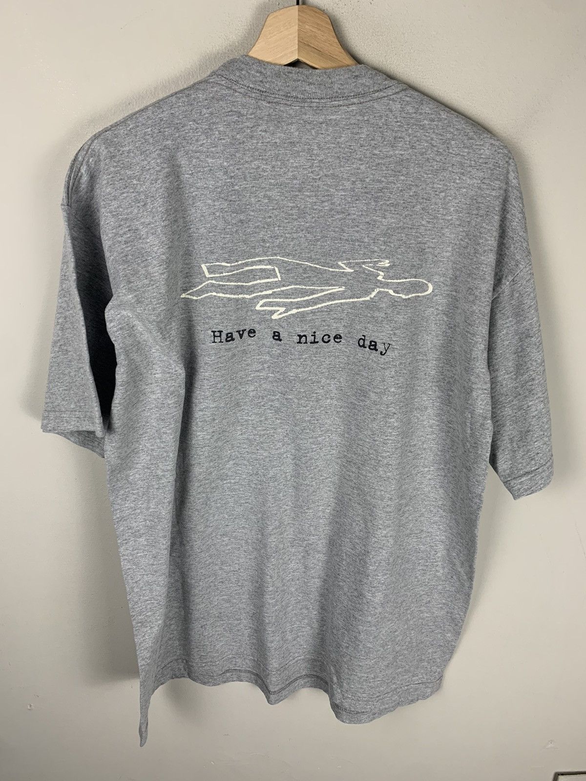 Vintage Vintage 2 Days in the Valley Chalk Outline Tee Size US XL / EU 56 / 4 - 3 Thumbnail