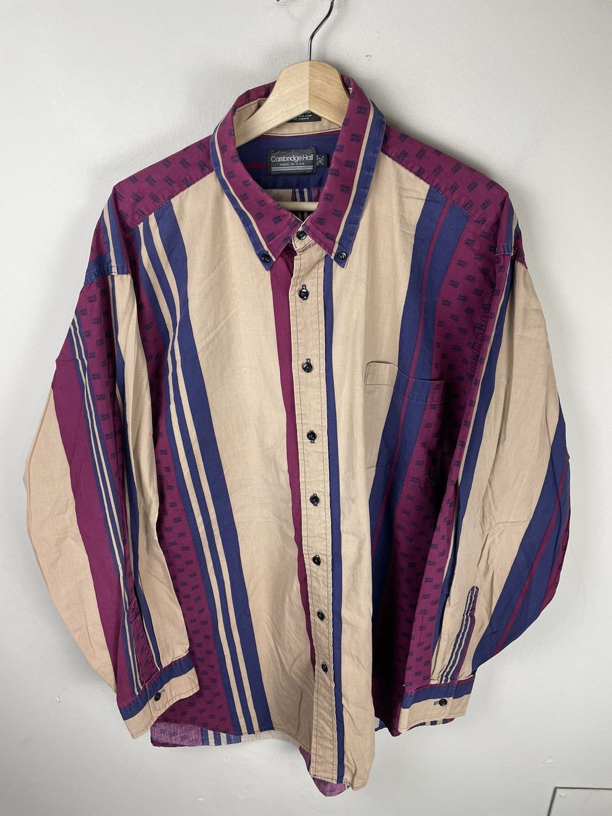 Vintage Vintage Multistripe Button-Up Size US XL / EU 56 / 4 - 3 Thumbnail