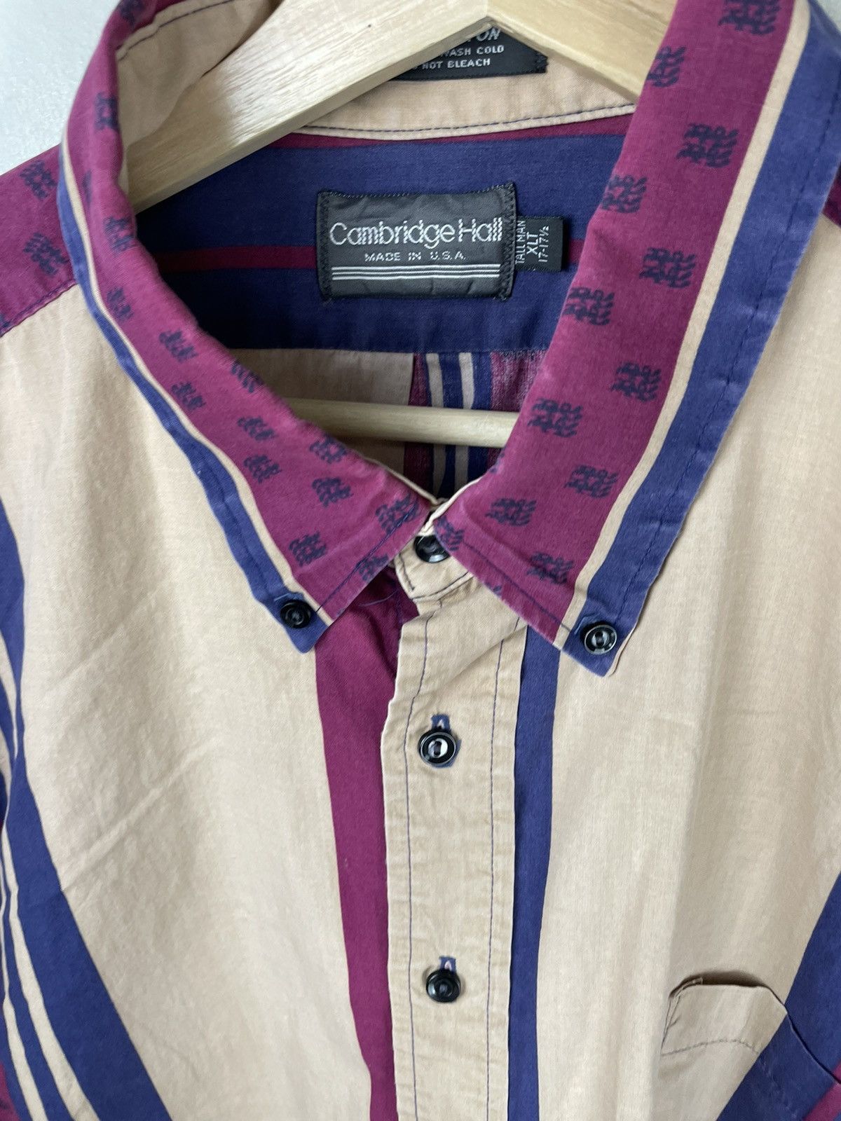 Vintage Vintage Multistripe Button-Up Size US XL / EU 56 / 4 - 2 Thumbnail