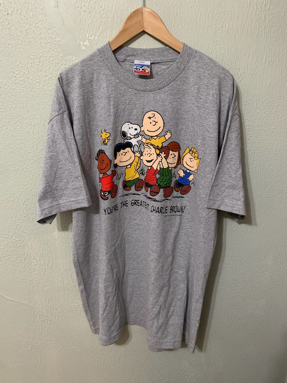 Vintage Vintage Charlie Brown The Greatest T-Shirt Size US XL / EU 56 / 4 - 2 Thumbnail