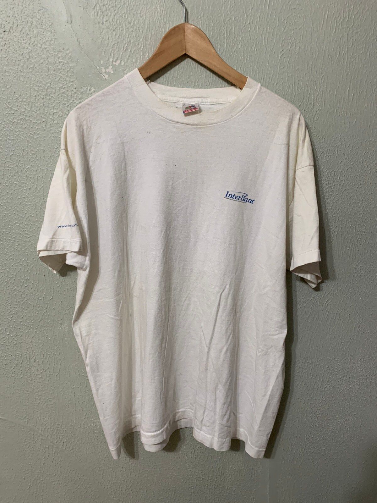 Vintage Vintage Interliant Building Global Community Tee Size US XL / EU 56 / 4 - 2 Thumbnail