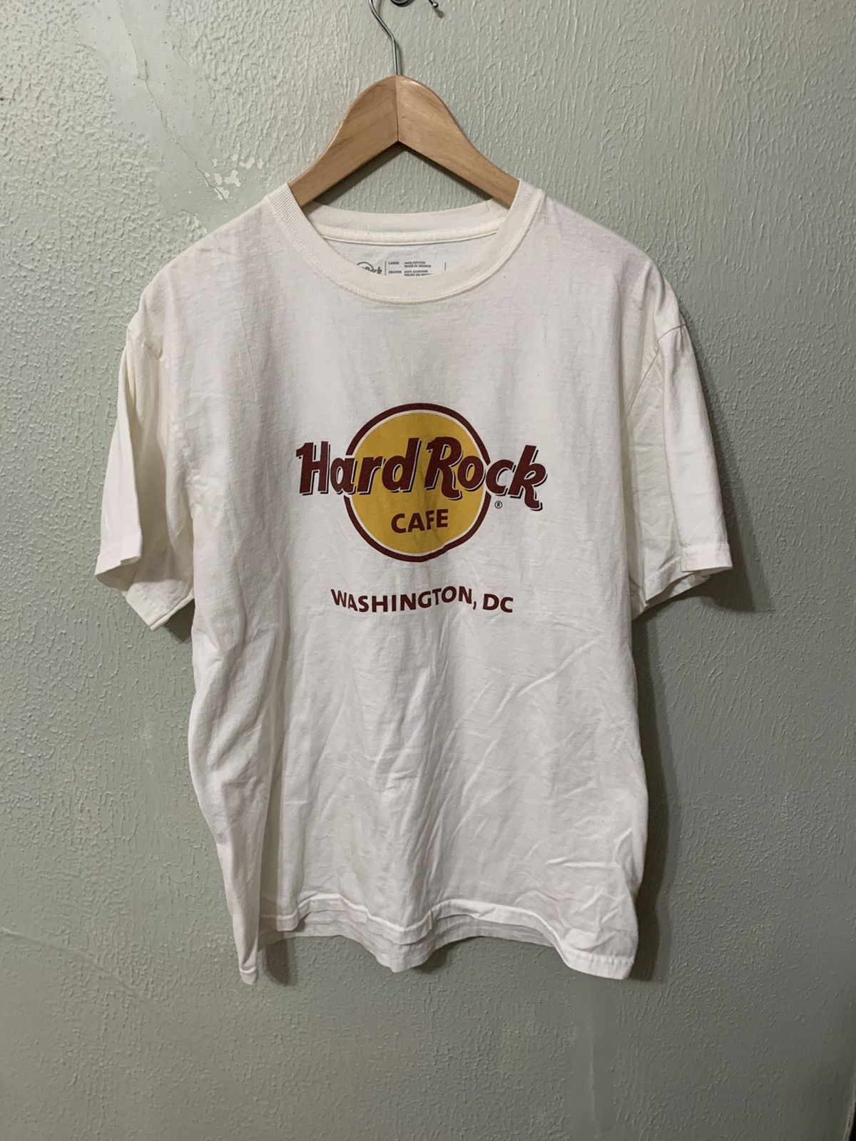 Vintage Vintage Hard Rock Cafe Washington DC Classic Logo Tee Size US L / EU 52-54 / 3 - 2 Thumbnail