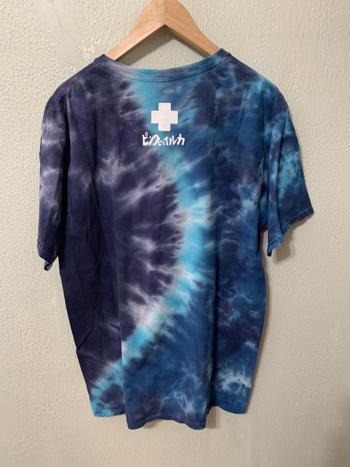 Vintage Vintage Pink Dolphin Tie Dye Logo Tee Size US L / EU 52-54 / 3 - 2 Thumbnail