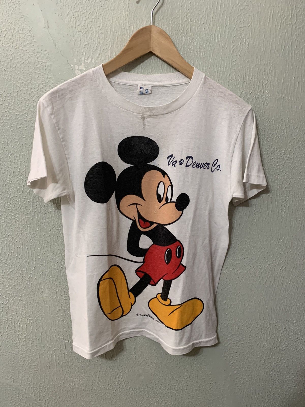 Champion × Vintage Vintage Champion Mickey Mouse Tee Size US M / EU 48-50 / 2 - 4 Thumbnail