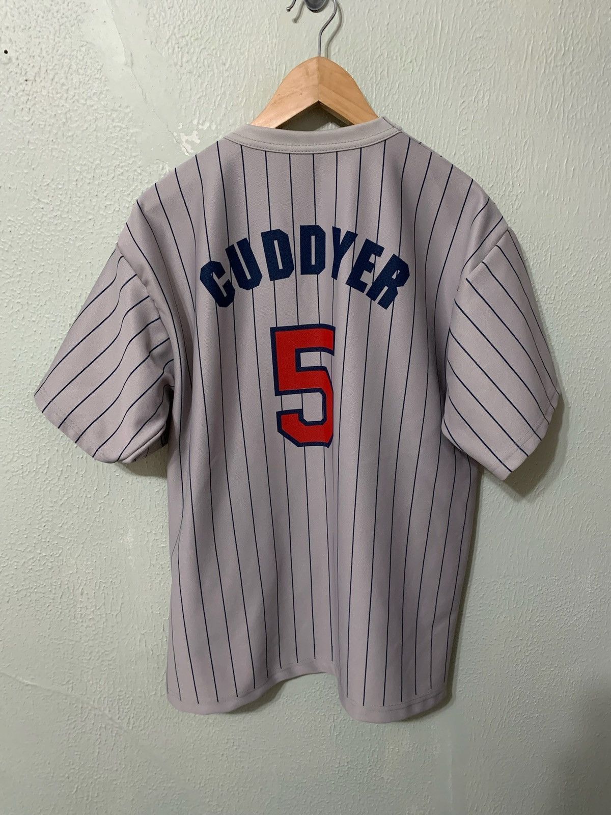 Vintage Vintage Park Antony Minnesota Twin Pinstripe V Neck Jersey Size US L / EU 52-54 / 3 - 4 Thumbnail