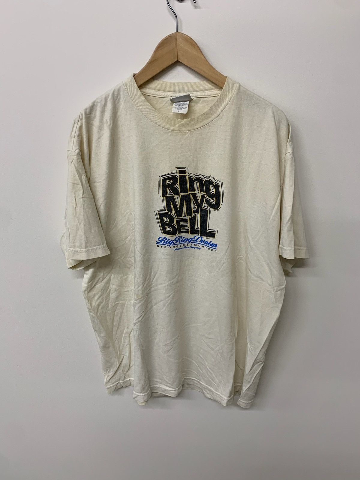 Vintage Vintage Ring my Bell T-Shirt Size US L / EU 52-54 / 3 - 2 Thumbnail