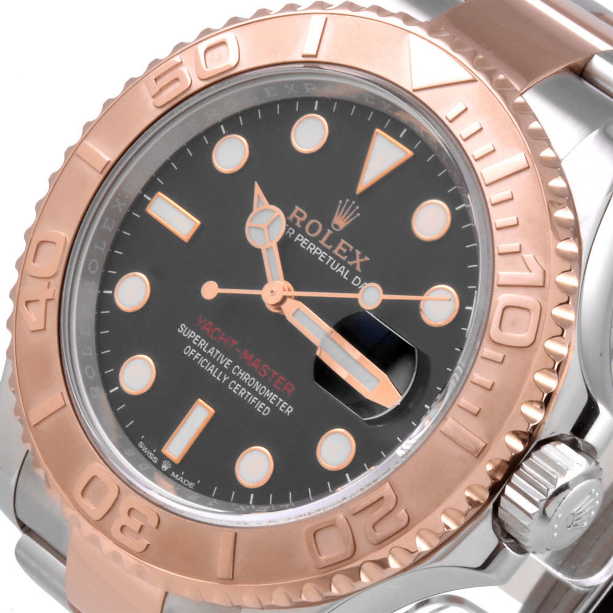 Rolex ROLEX 126621 Yacht-Master Random Watch Automatic Black Dial SS x PG Men's Size ONE SIZE - 7 Thumbnail
