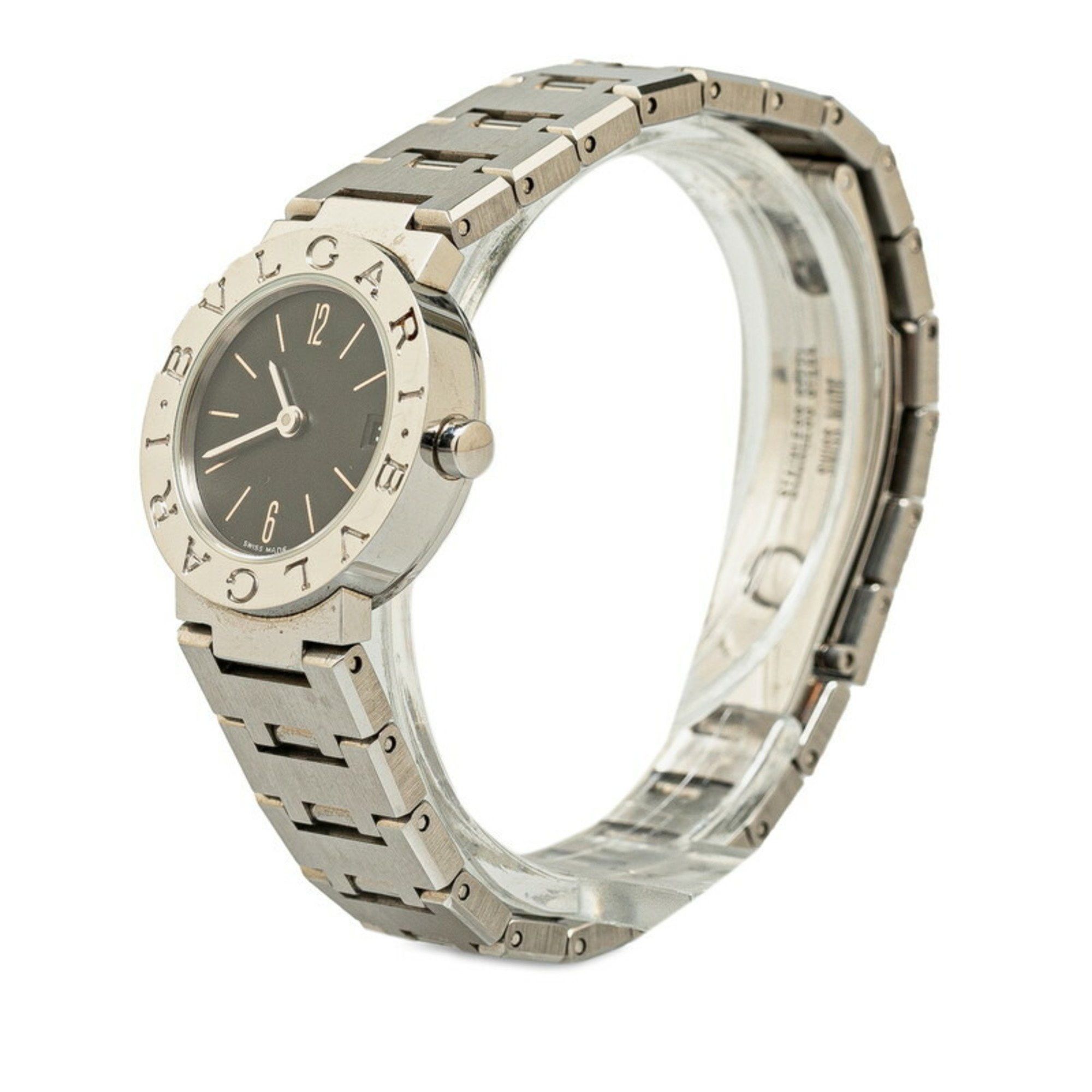 Bvlgari BVLGARI Watch BB23SS Quartz Black Dial Stainless Steel Women's Size ONE SIZE - 3 Thumbnail
