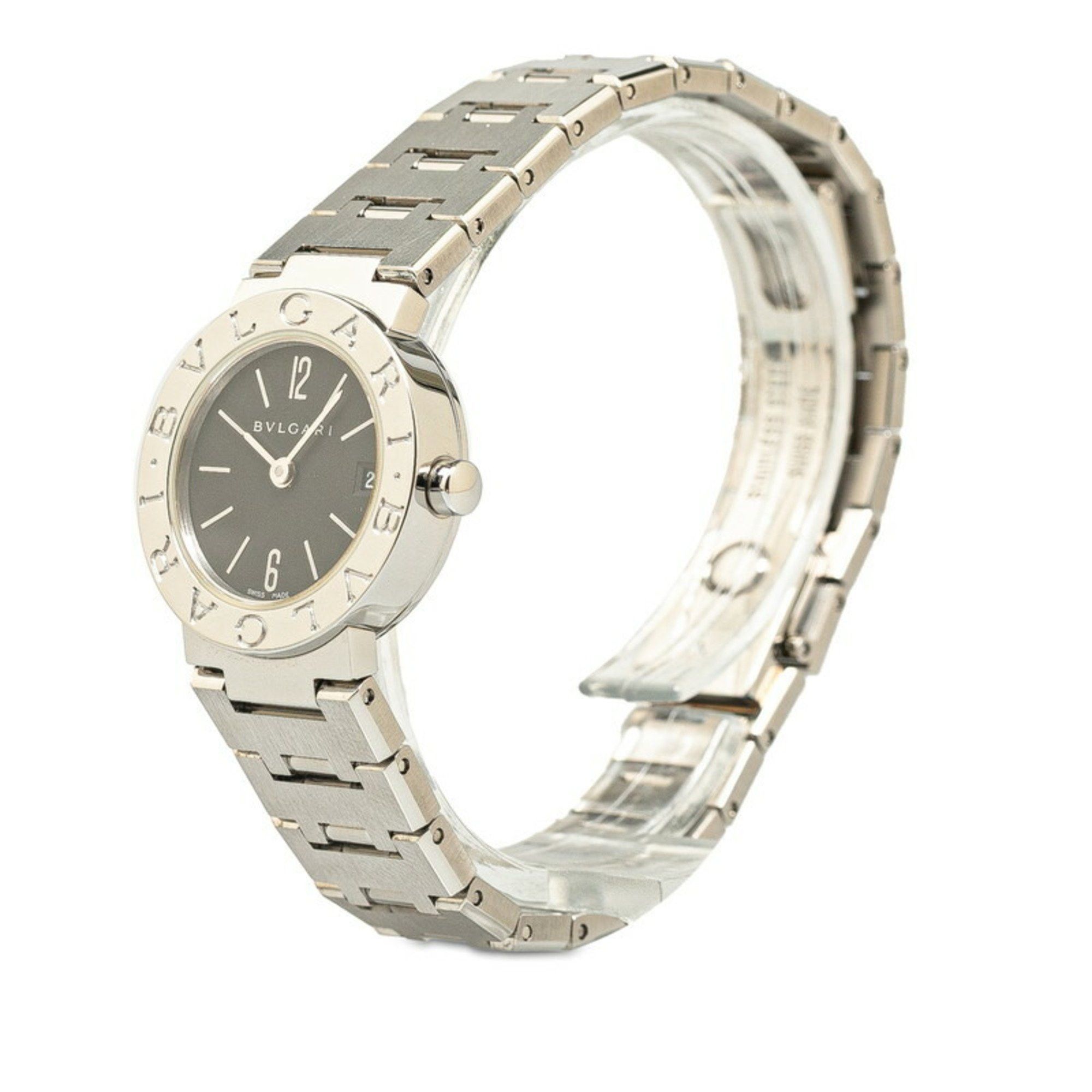 Bvlgari BVLGARI Watch BB23SS Quartz Black Dial Stainless Steel Women's Size ONE SIZE - 3 Thumbnail