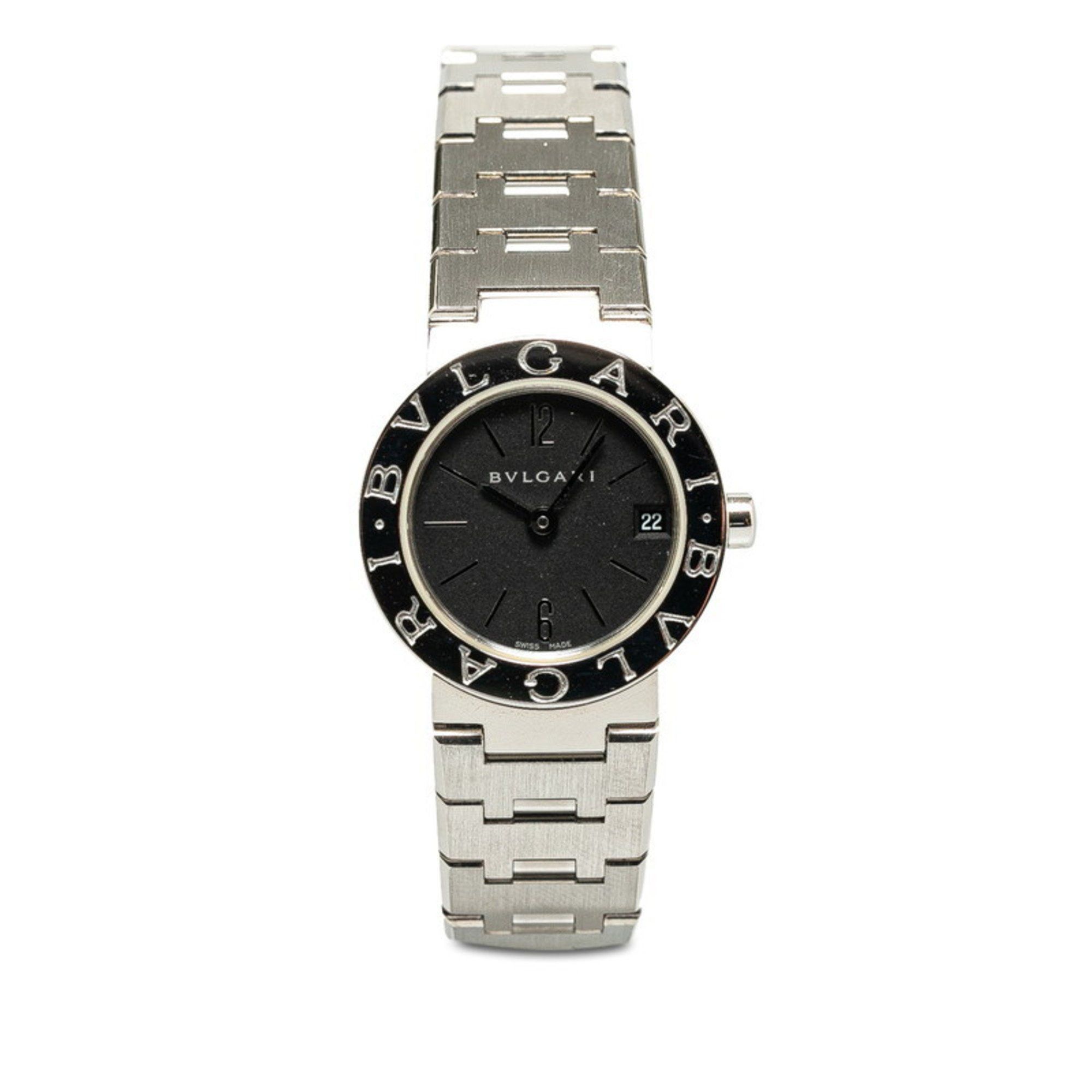 Bvlgari BVLGARI Watch BB23SS Quartz Black Dial Stainless Steel Women's Size ONE SIZE - 2 Thumbnail