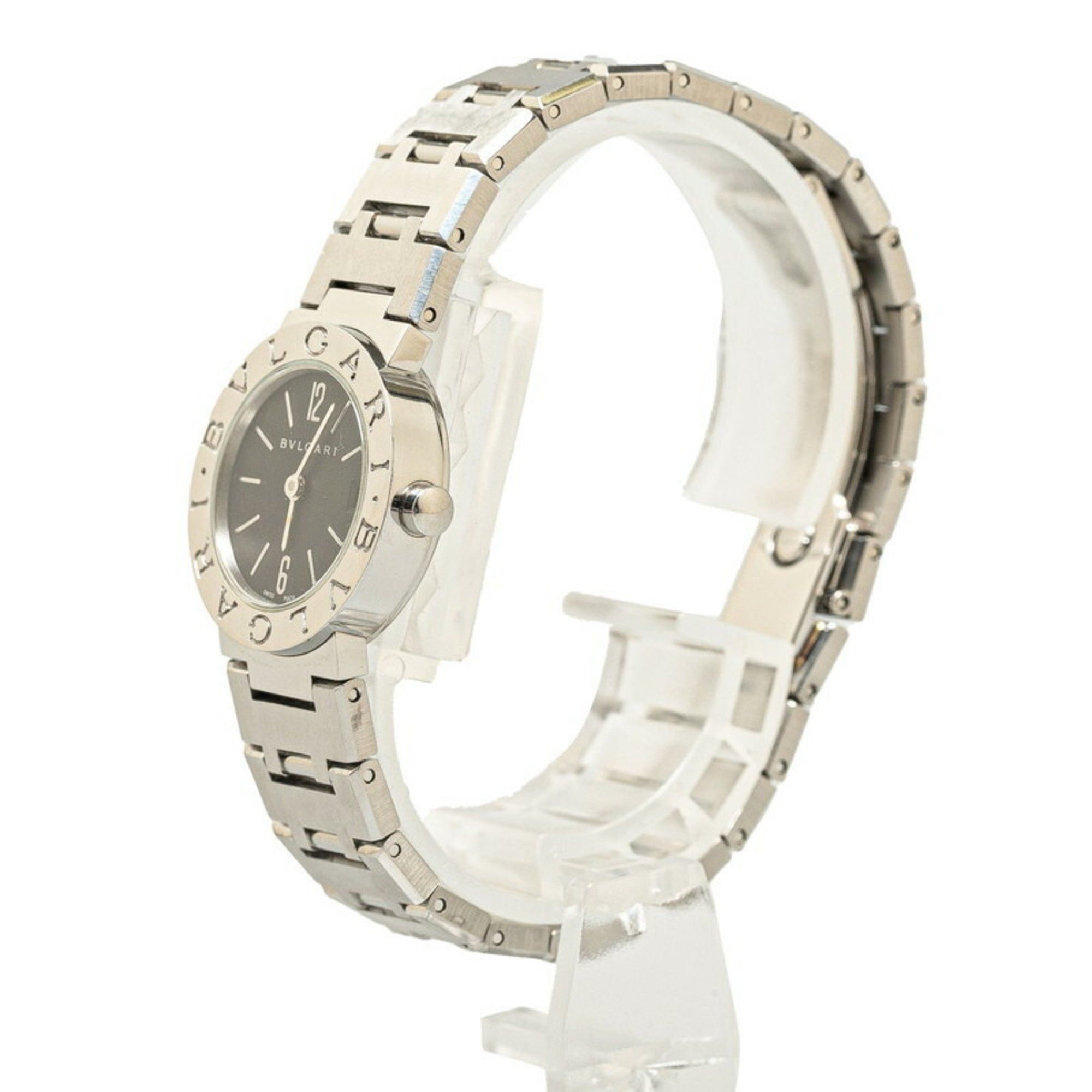 Bvlgari BVLGARI Watch BB23SS Quartz Black Dial Stainless Steel Women's Size ONE SIZE - 3 Thumbnail