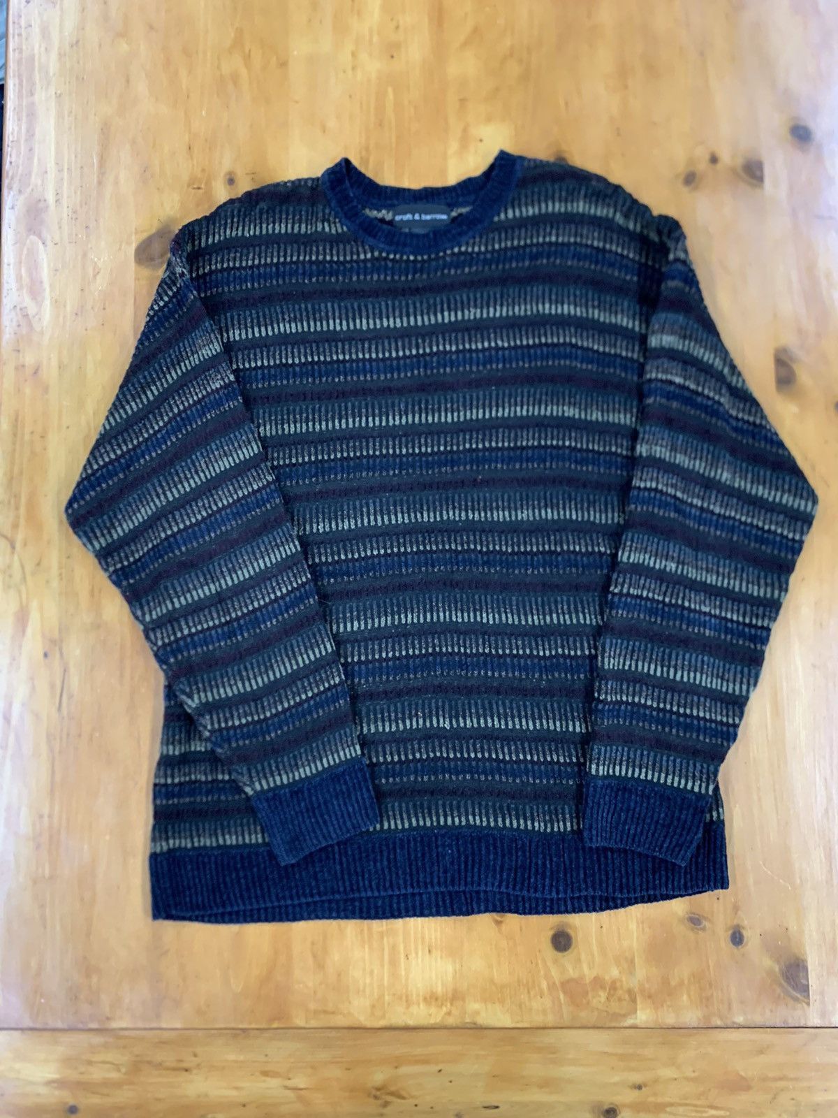 Vintage Vintage Gradient Lines Knit Sweater Size US XL / EU 56 / 4 - 3 Thumbnail