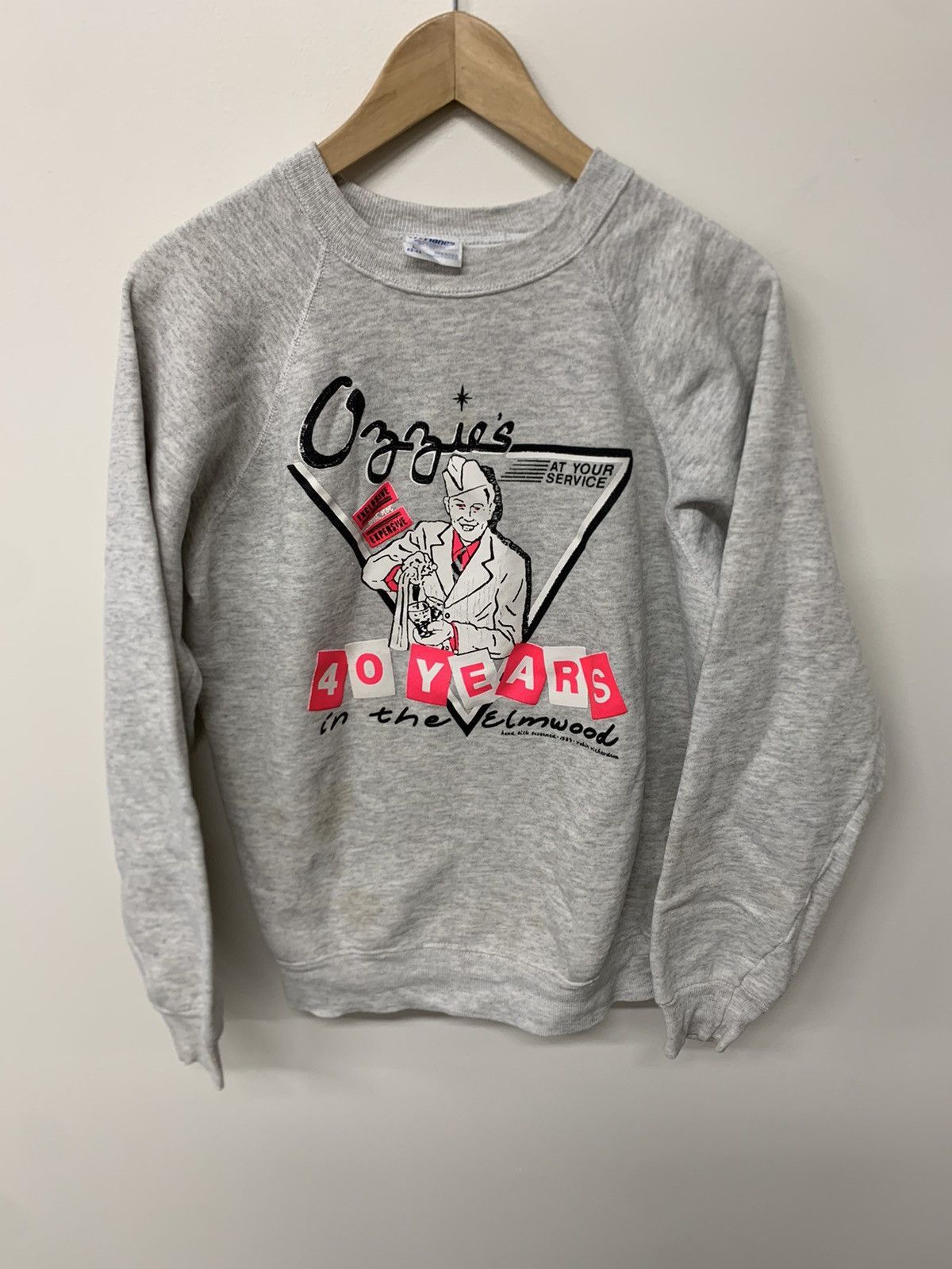 Vintage Vintage Crewneck Ozzie’s Bar 40 Years Crewneck Size US M / EU 48-50 / 2 - 2 Thumbnail