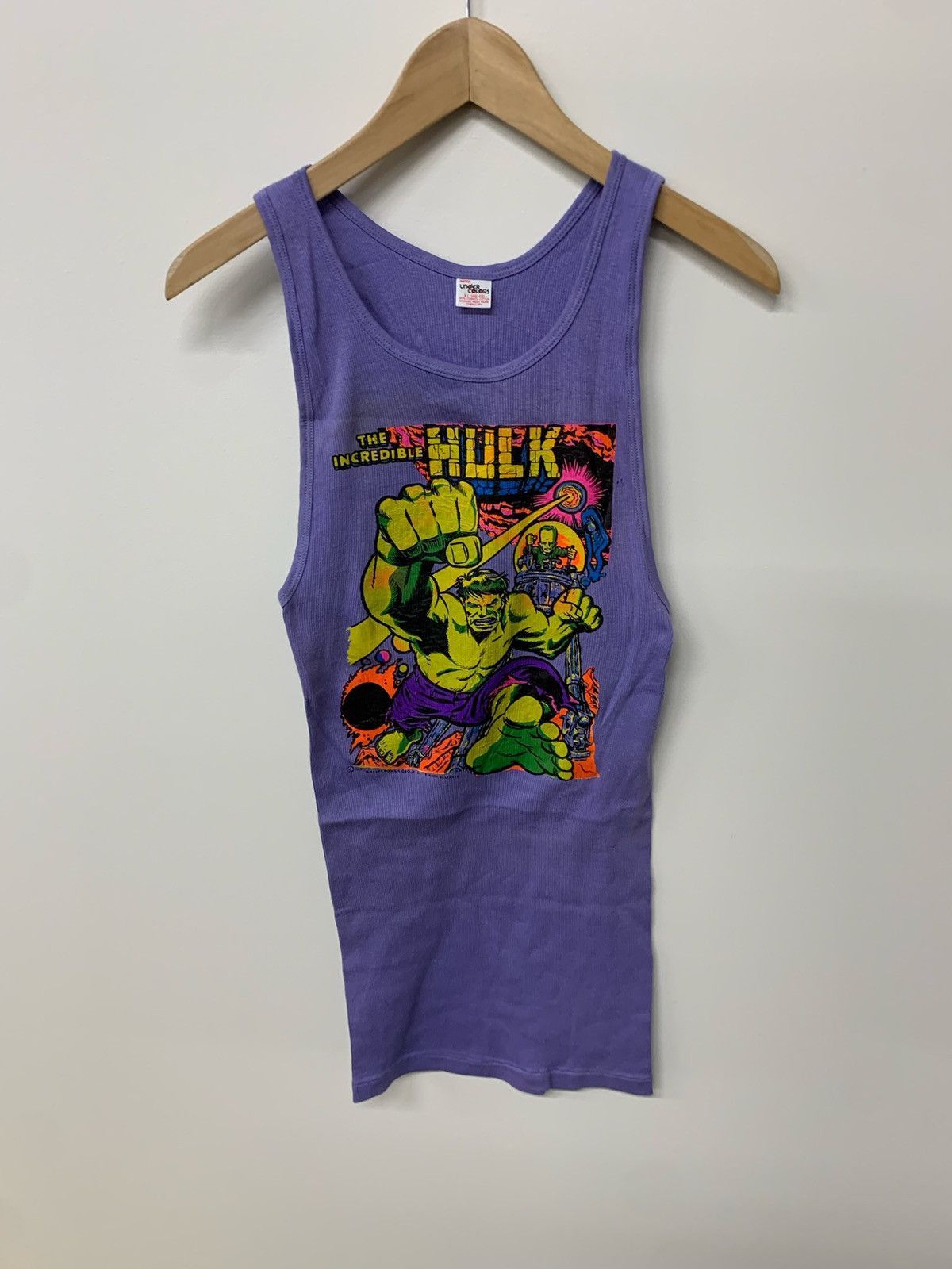 Vintage Vintage Hulk Comic Print Tank Top Size US XL / EU 56 / 4 - 2 Thumbnail