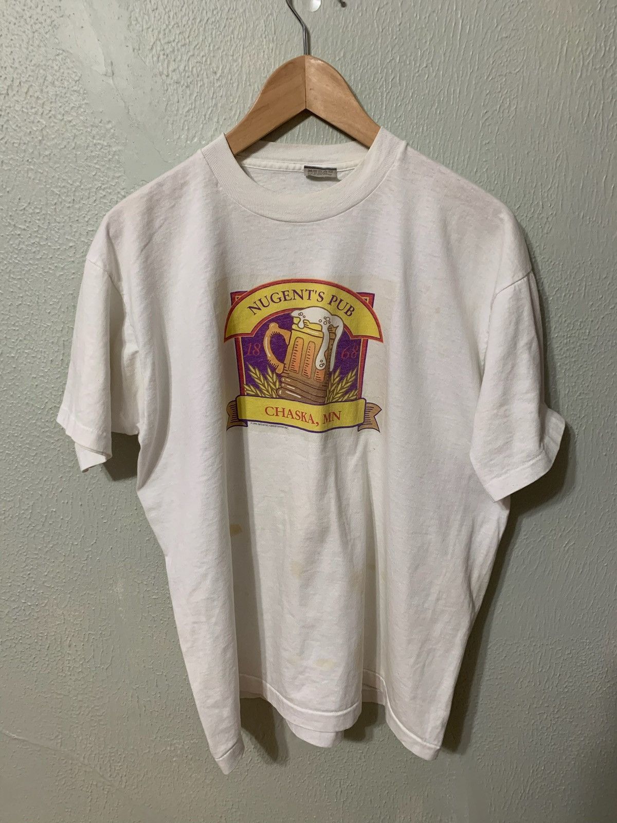 Vintage Vintage Nuggets Pub T-Shirt Size US XL / EU 56 / 4 - 3 Thumbnail