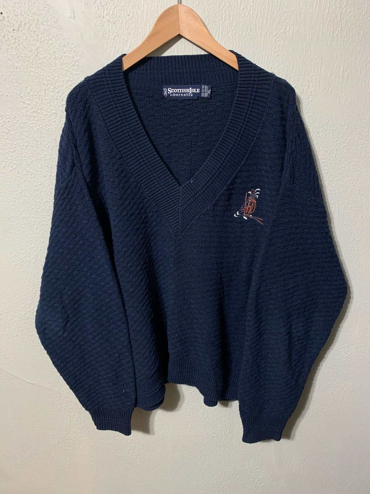 Champion × Vintage Vintage Crewneck Champion Tan Logo Vintage Sweatshirt Size US XL / EU 56 / 4 - 2 Thumbnail