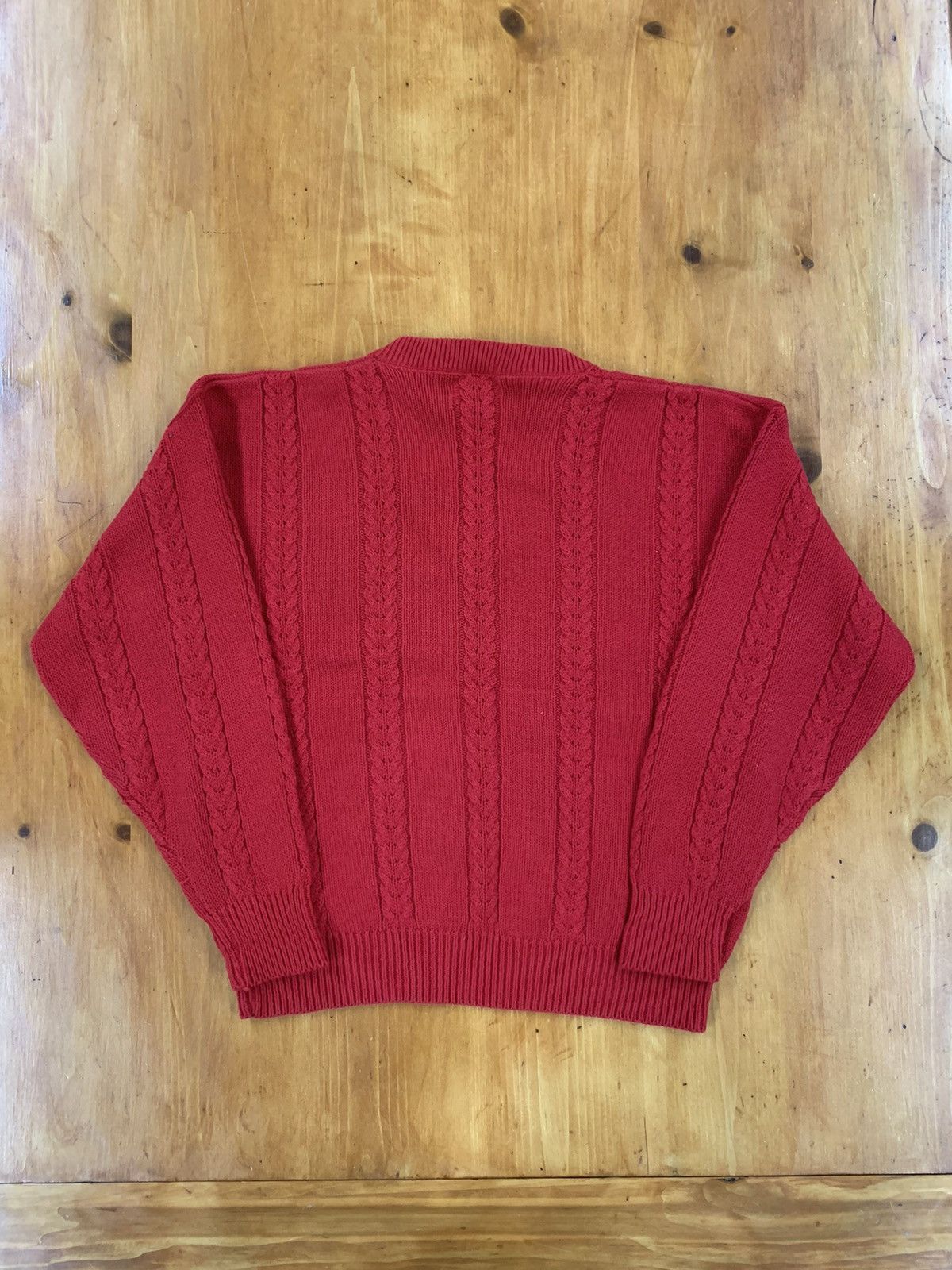 Vintage Vintage Boundary Waters Braid CableKnit Sweater Size US L / EU 52-54 / 3 - 3 Thumbnail