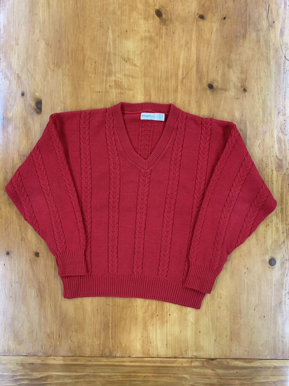 Vintage Vintage Boundary Waters Braid CableKnit Sweater Size US L / EU 52-54 / 3 - 2 Thumbnail