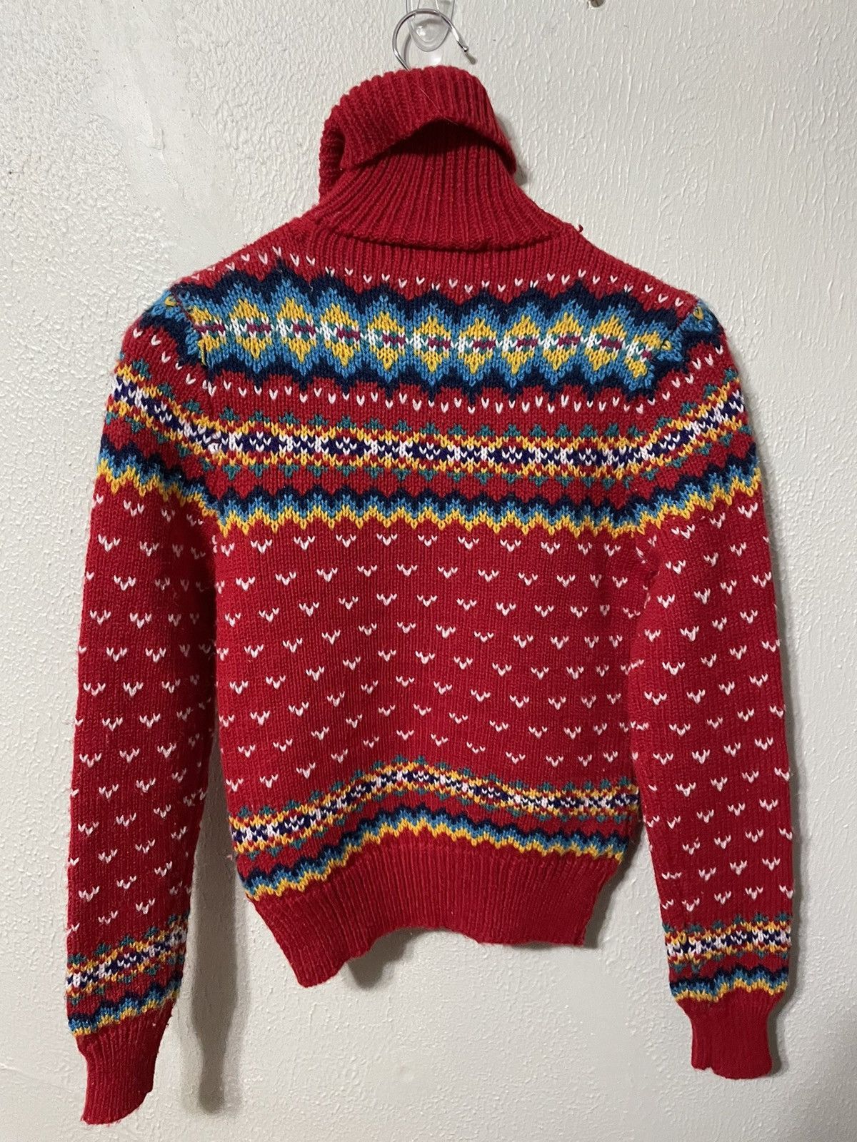 Vintage Vintage Aura Gem Turtleneck Sweater Size US XS / EU 42 / 0 - 2 Thumbnail
