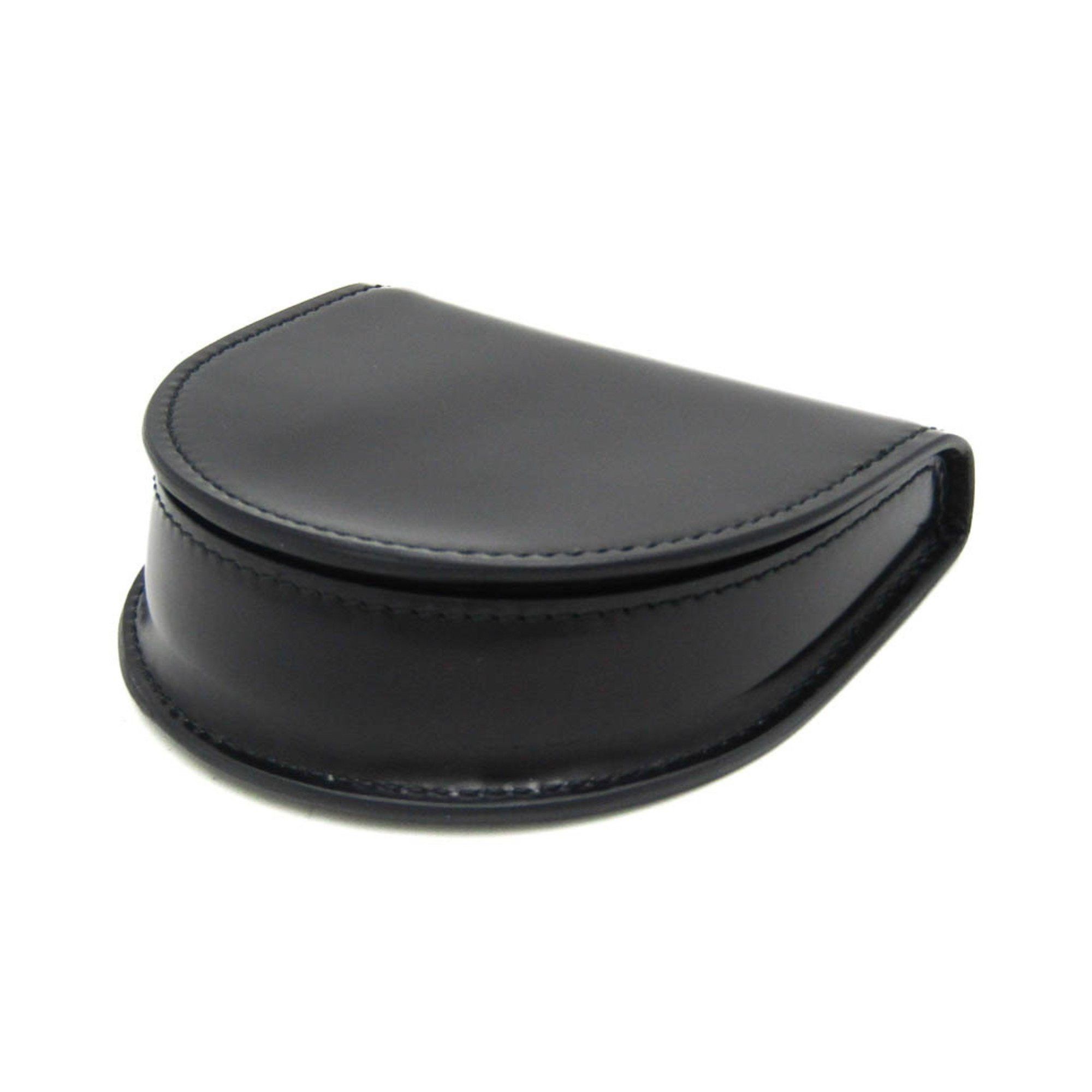 Prada Prada 1M0788 Men,Women Patent Leather Coin Purse/coin Case Black Size ONE SIZE - 2 Thumbnail