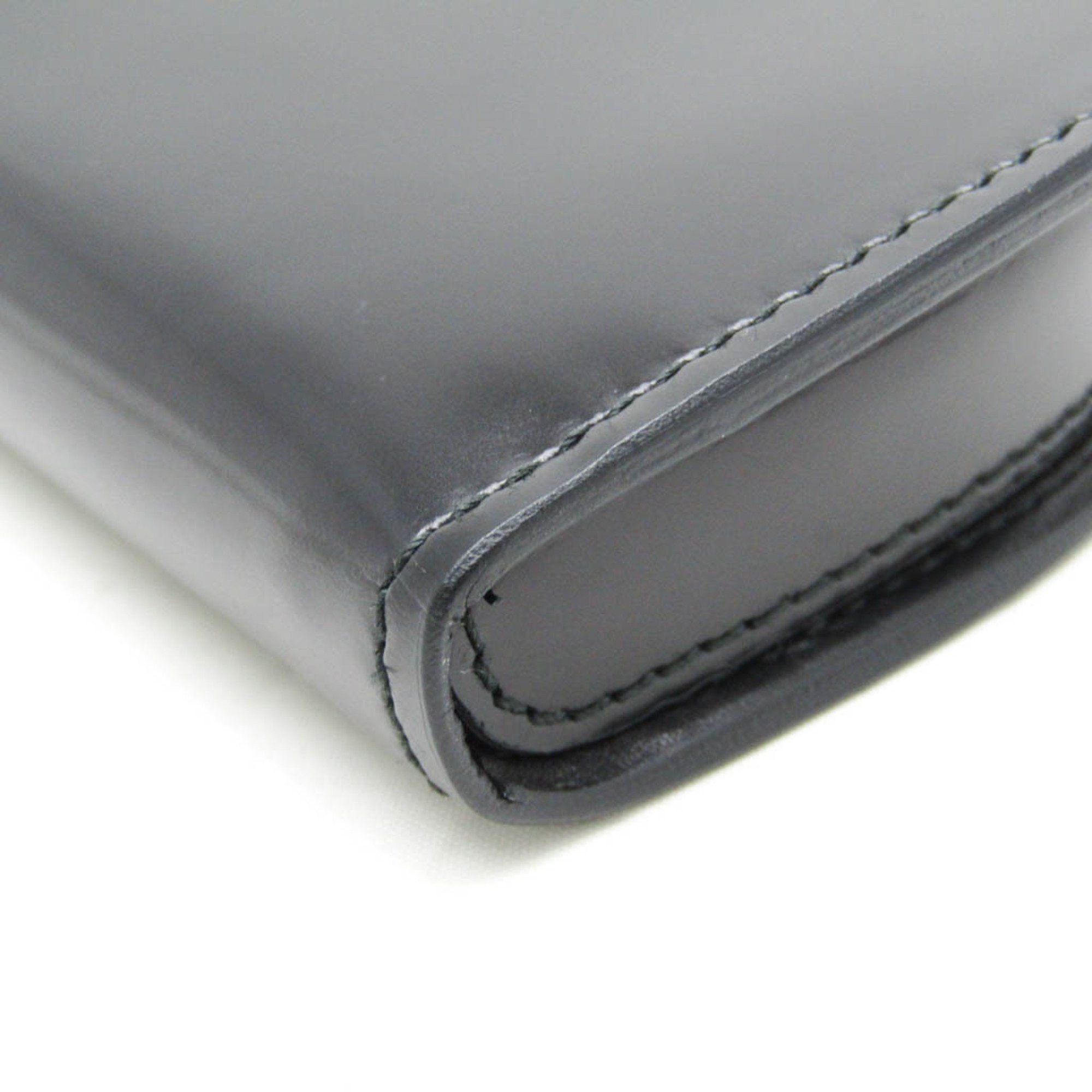 Prada Prada 1M0788 Men,Women Patent Leather Coin Purse/coin Case Black Size ONE SIZE - 5 Thumbnail
