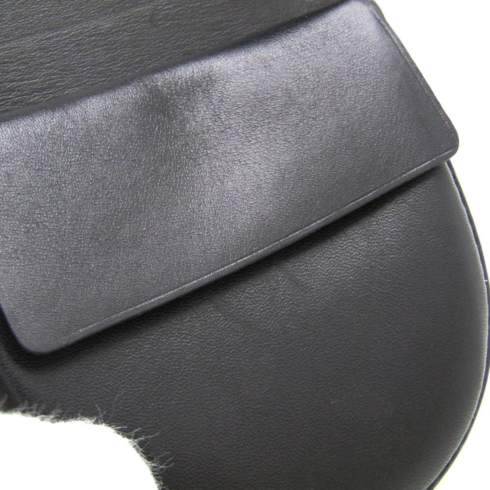 Prada Prada 1M0788 Men,Women Patent Leather Coin Purse/coin Case Black Size ONE SIZE - 7 Thumbnail