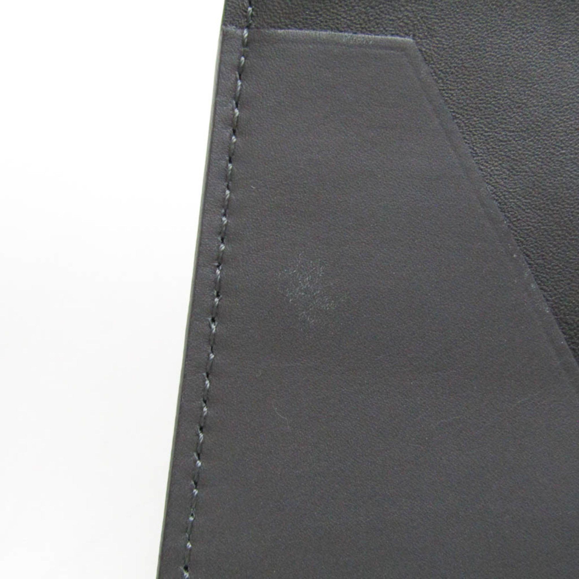 Louis Vuitton Louis Vuitton E-Zip Long V-Line M61259 Men's Cowhide Long Wallet (bi-fold) Black Size ONE SIZE - 11 Thumbnail