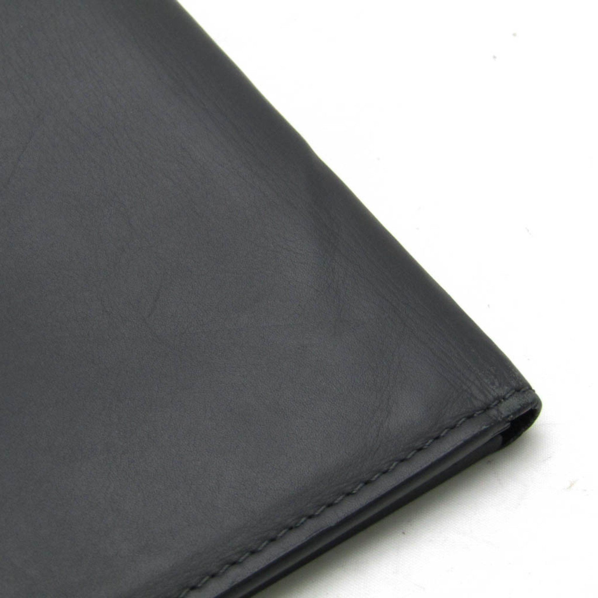 Louis Vuitton Louis Vuitton E-Zip Long V-Line M61259 Men's Cowhide Long Wallet (bi-fold) Black Size ONE SIZE - 8 Thumbnail