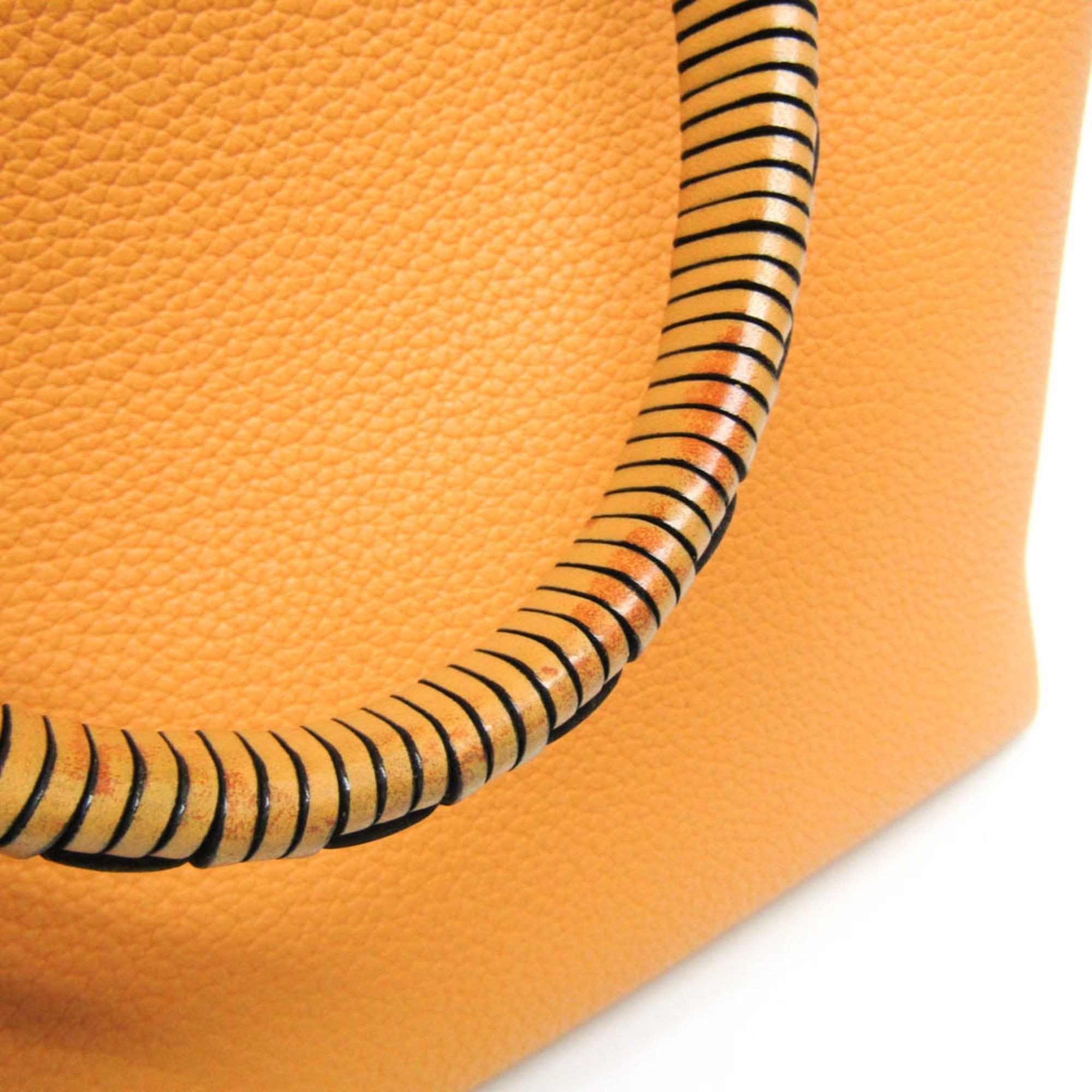 Loewe Loewe Anagram Tote A717S72X03 Women's Leather Handbag,Tote Bag Yellow Size ONE SIZE - 9 Thumbnail