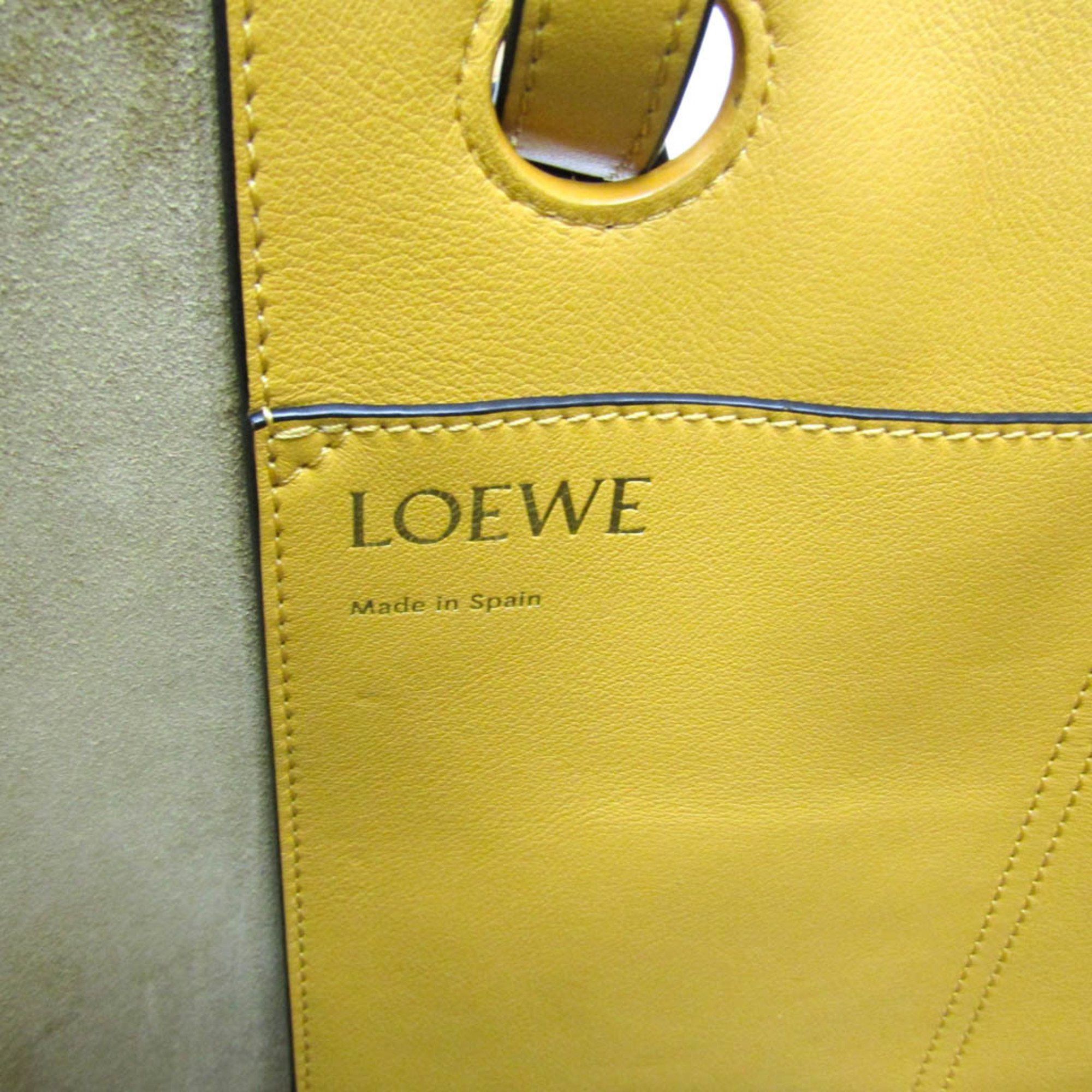 Loewe Loewe Anagram Tote A717S72X03 Women's Leather Handbag,Tote Bag Yellow Size ONE SIZE - 12 Thumbnail