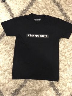 Pray For Paris T Shirt Large Yeezus Supreme Off-white Kanye West Virgil  Abloh