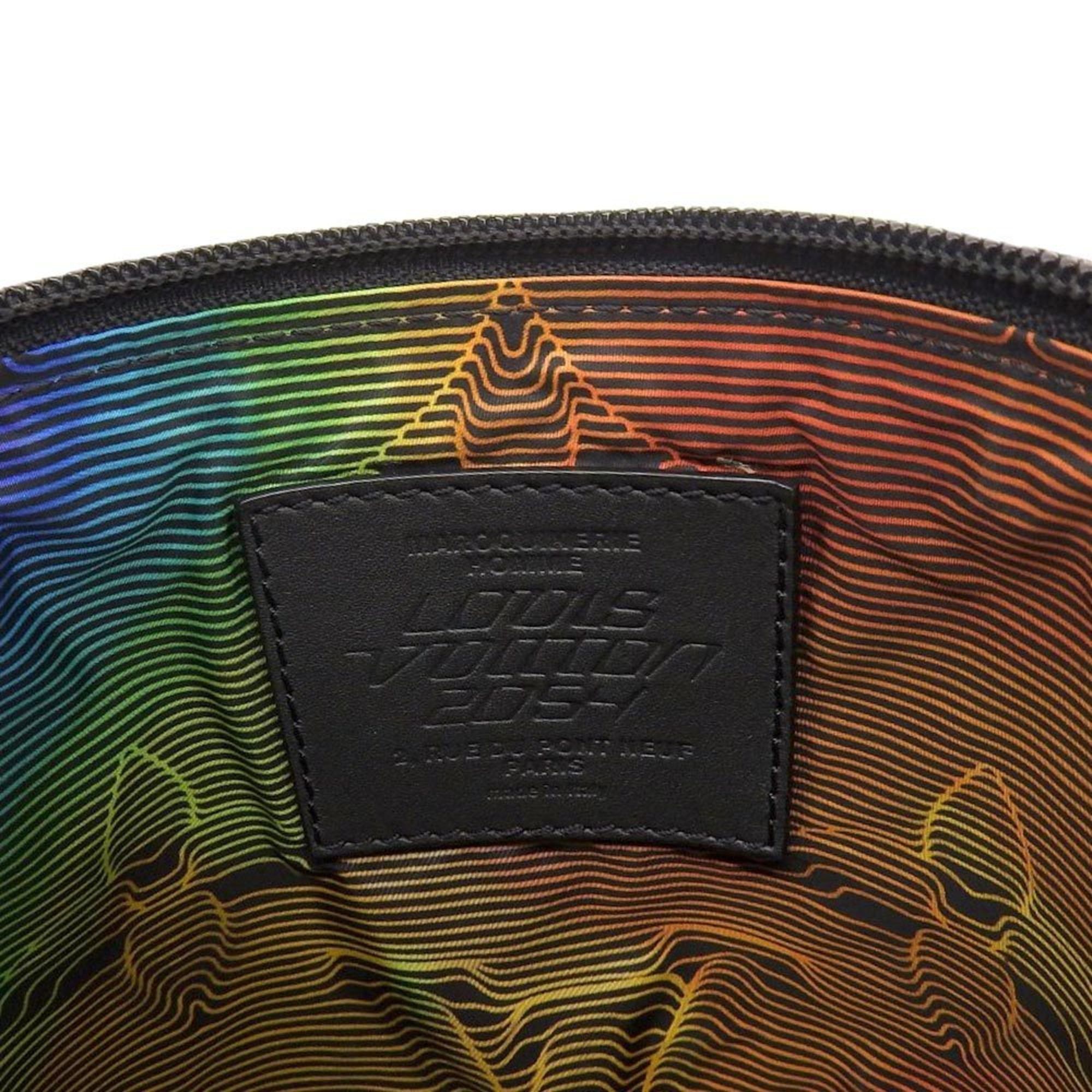 Louis Vuitton LOUIS VUITTON Expandable Porocheon M45604 Shoulder Bag Black Rainbow Size ONE SIZE - 9 Thumbnail
