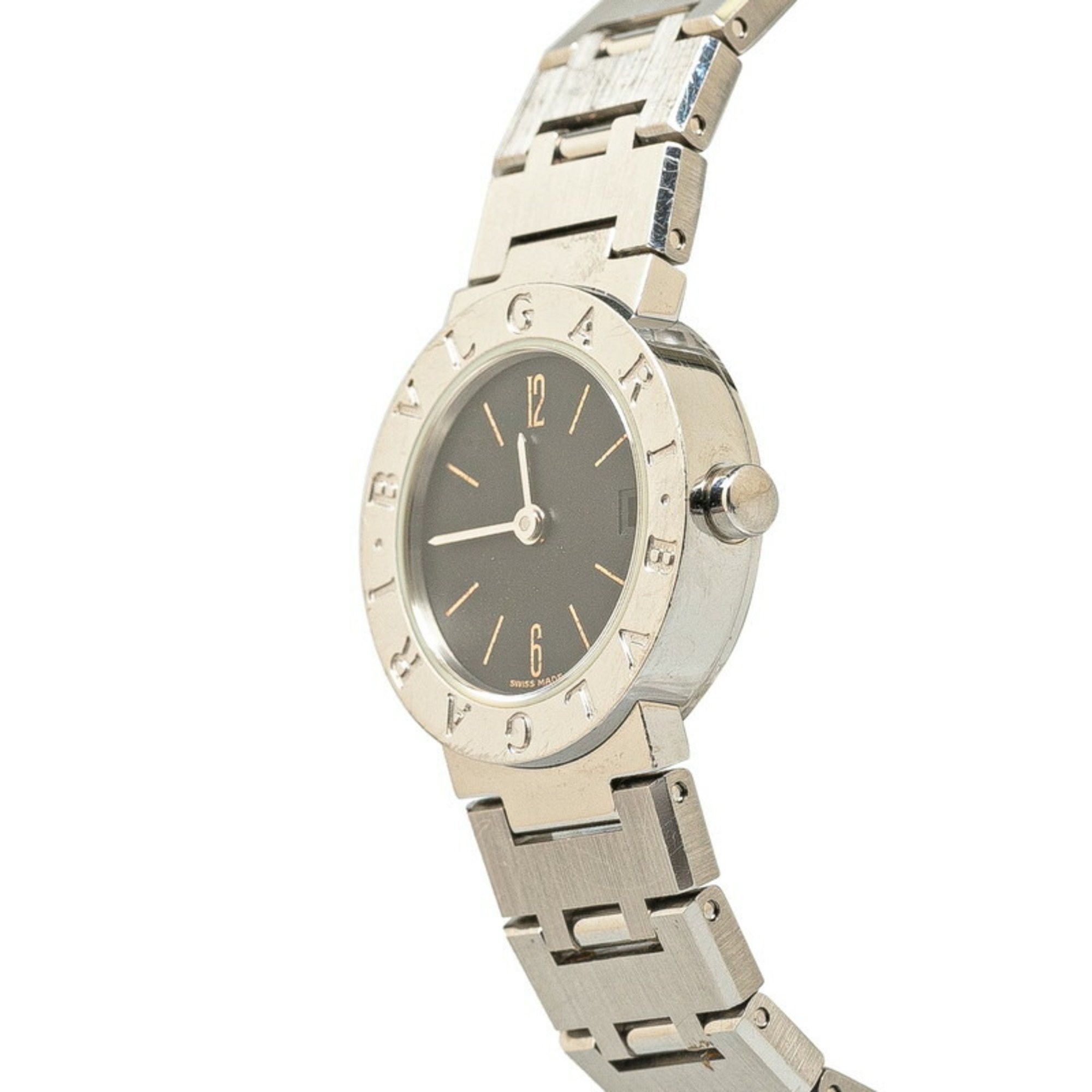 Bvlgari BVLGARI Watch BB23SS Quartz Black Dial Stainless Steel Women's Size ONE SIZE - 3 Thumbnail