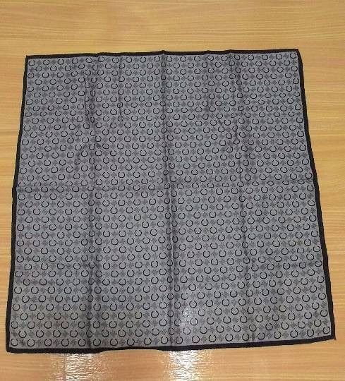 Celine 🔥🔥Celine Monogram Logo Gray Handkerchief Hanky Hankie Size ONE SIZE - 3 Thumbnail