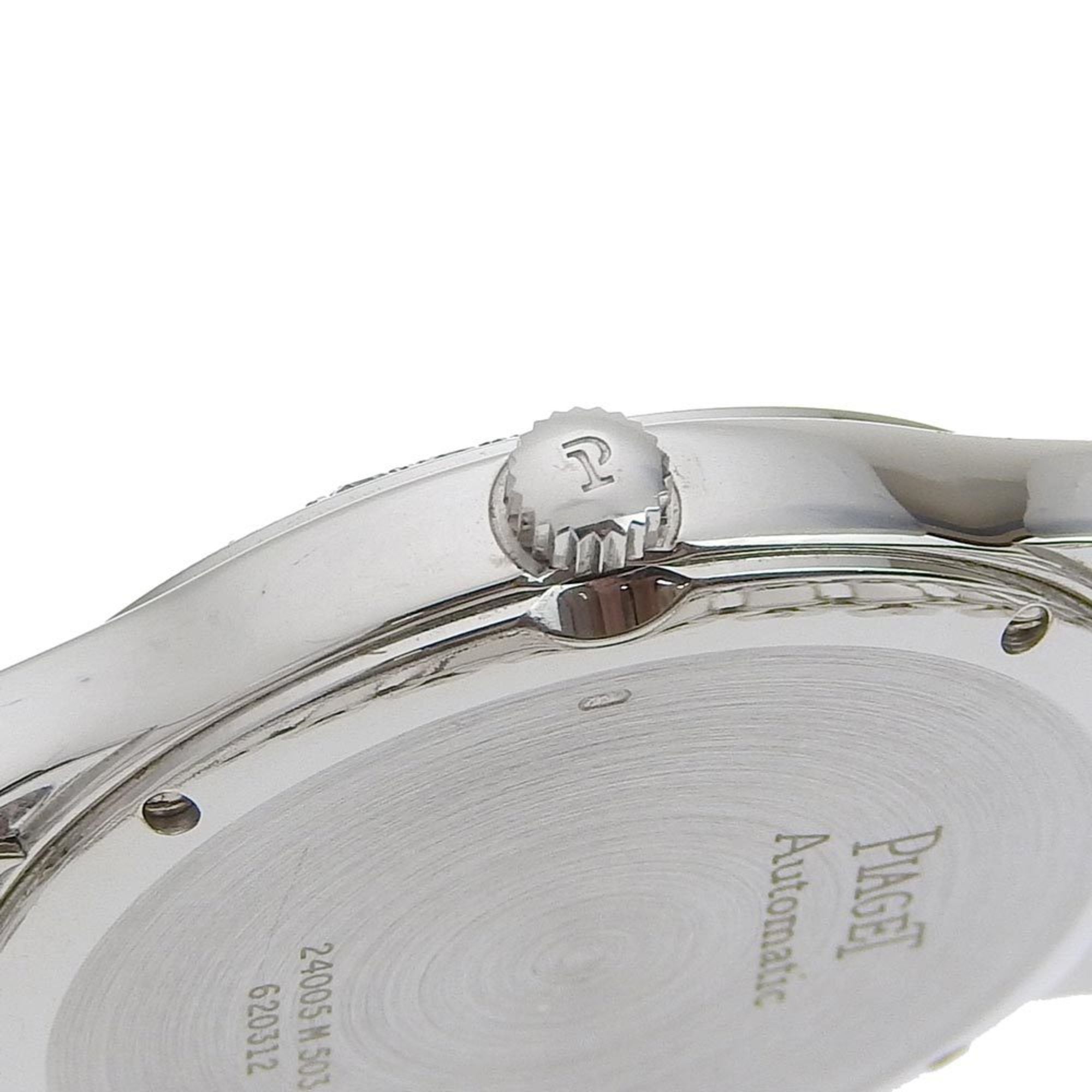 Piaget Piaget Polo Bezel/Belt Diamond GOA18355 Grey Dial K18WG Approx. 149.7g Automatic Men's Watch Size ONE SIZE - 5 Thumbnail